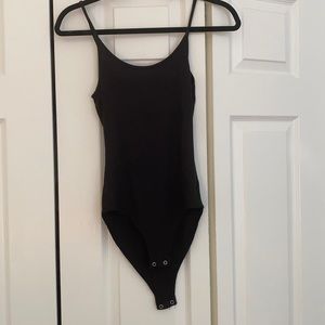 Soft And Sexy Black Bodysuit